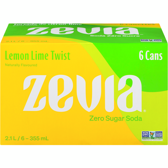 Zevia Pack Citron-Lime / 6x355ml