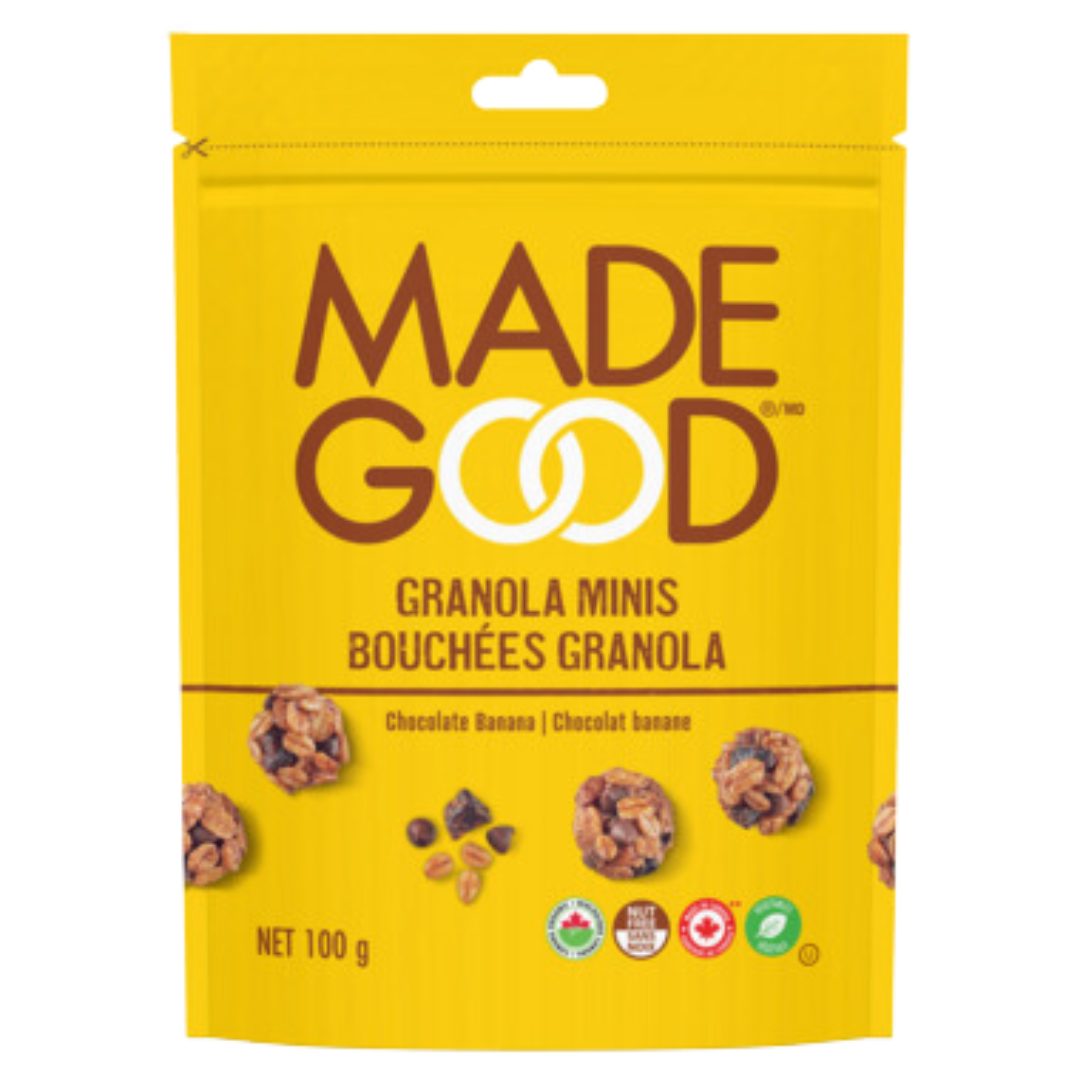 Made Good Minis de granola Choco Banane en sachet / 100g
