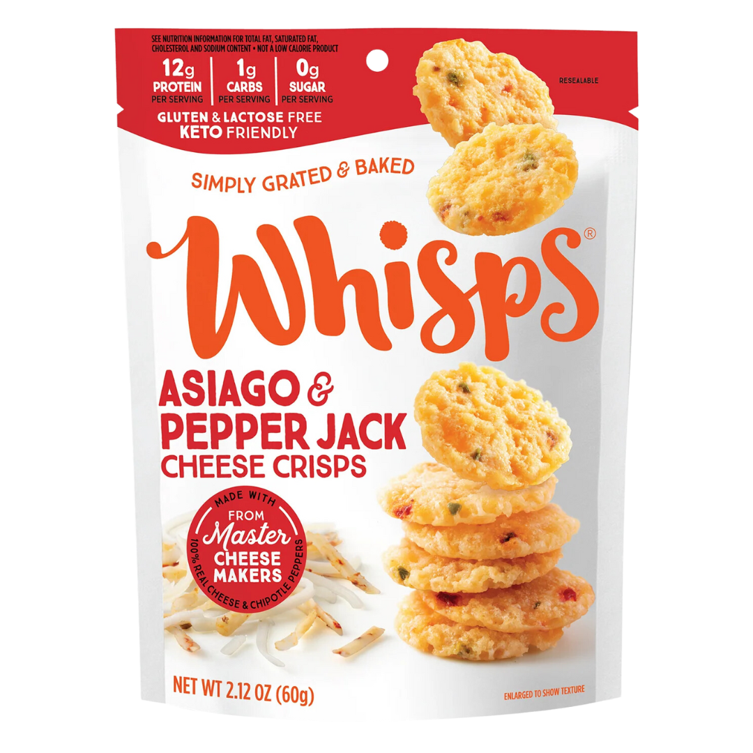 Whisps Croustilles de Fromage Asiago / 60g