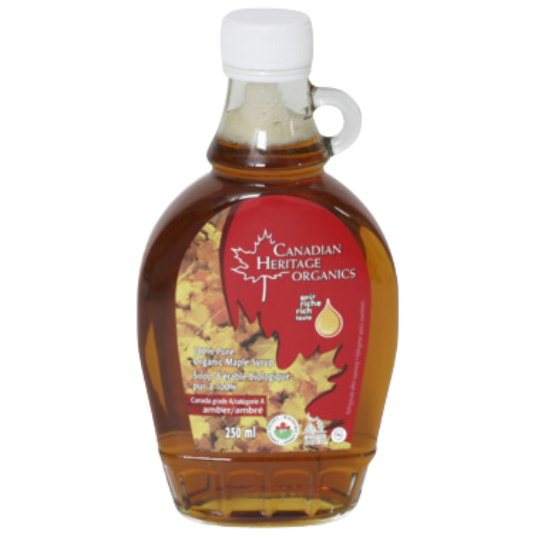 Canadian Heritage Sirop d'érable biologique / 250 ml
