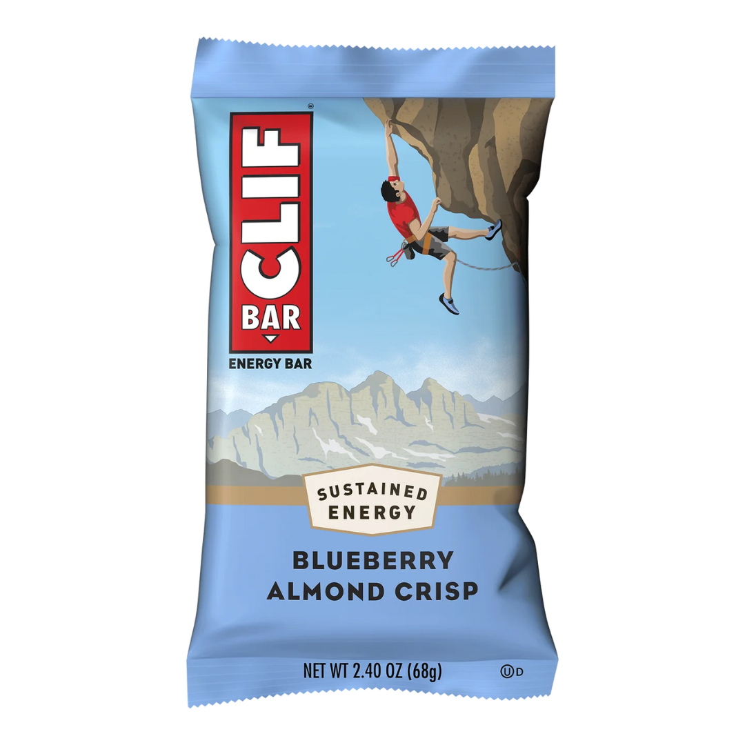 Clif Barre croustillante aux bleuets et aux amandes / 68g