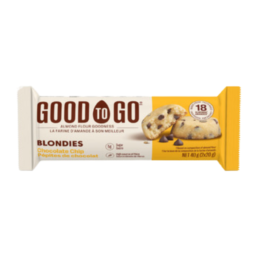 Good To Go Blondies aux pépites de chocolat / 40g