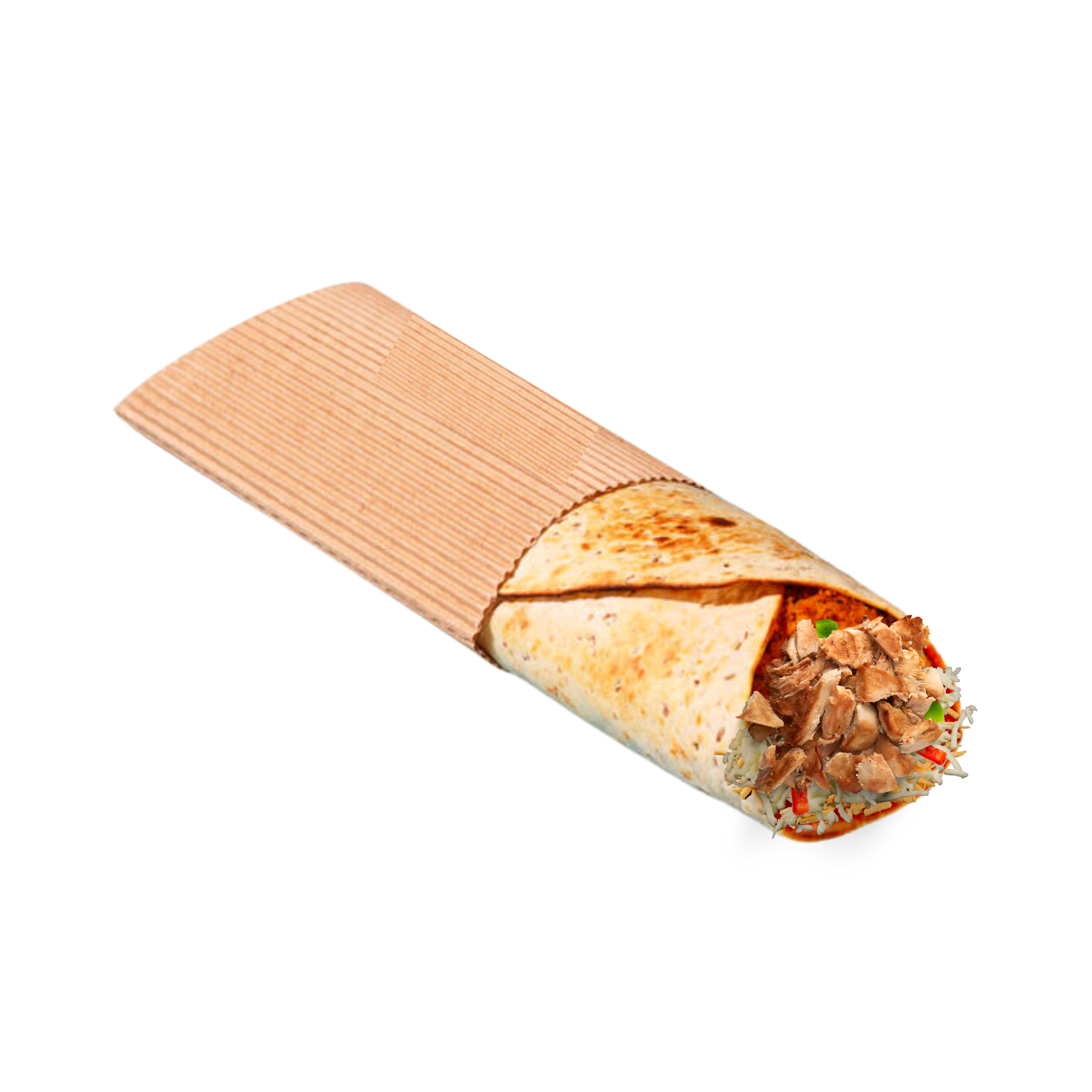 Wrap au Poulet Épicé