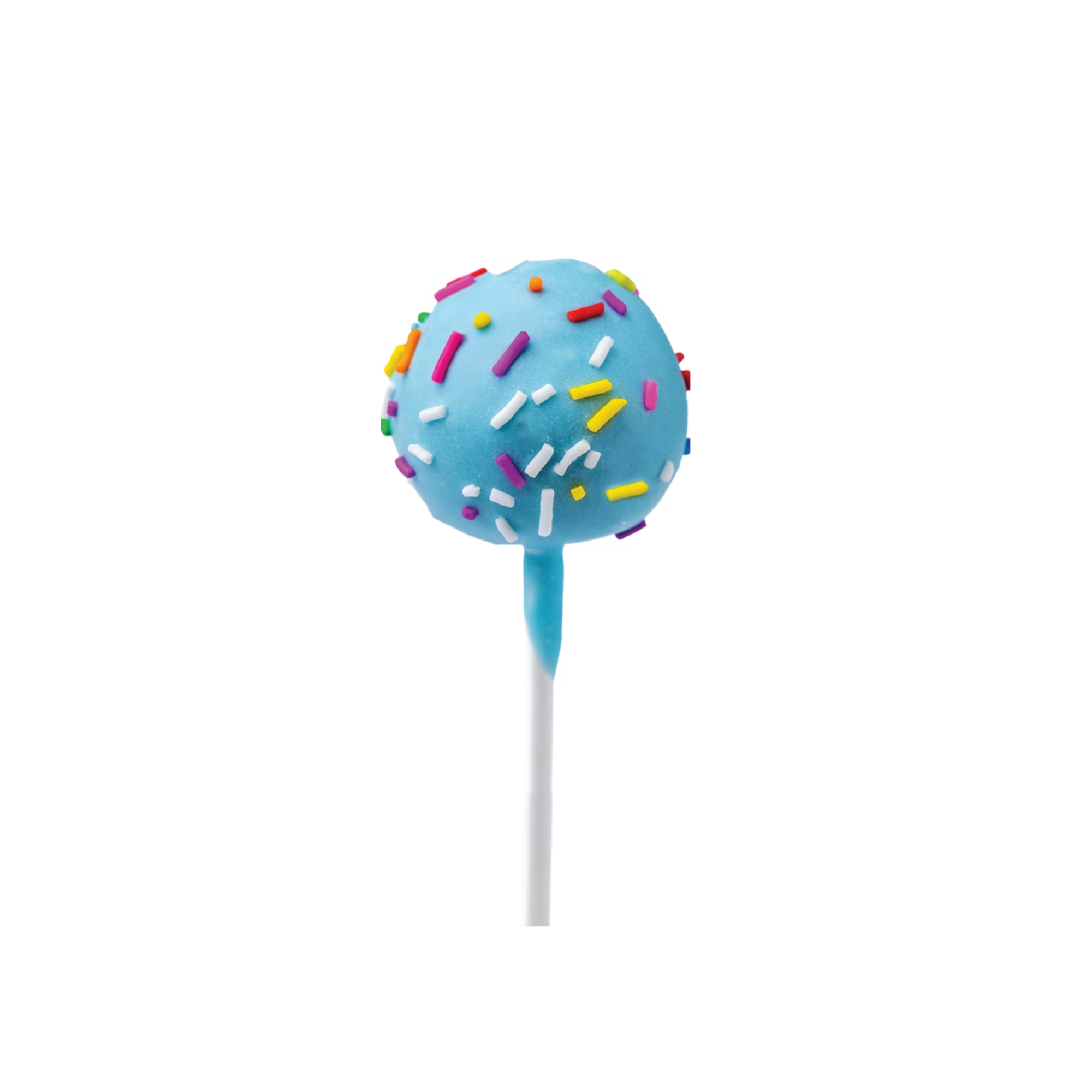 Blue Confetti Cake Pop