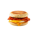 English Muffin with Bacon, Cheese and Eggs
