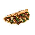Panini au poulet et au pesto