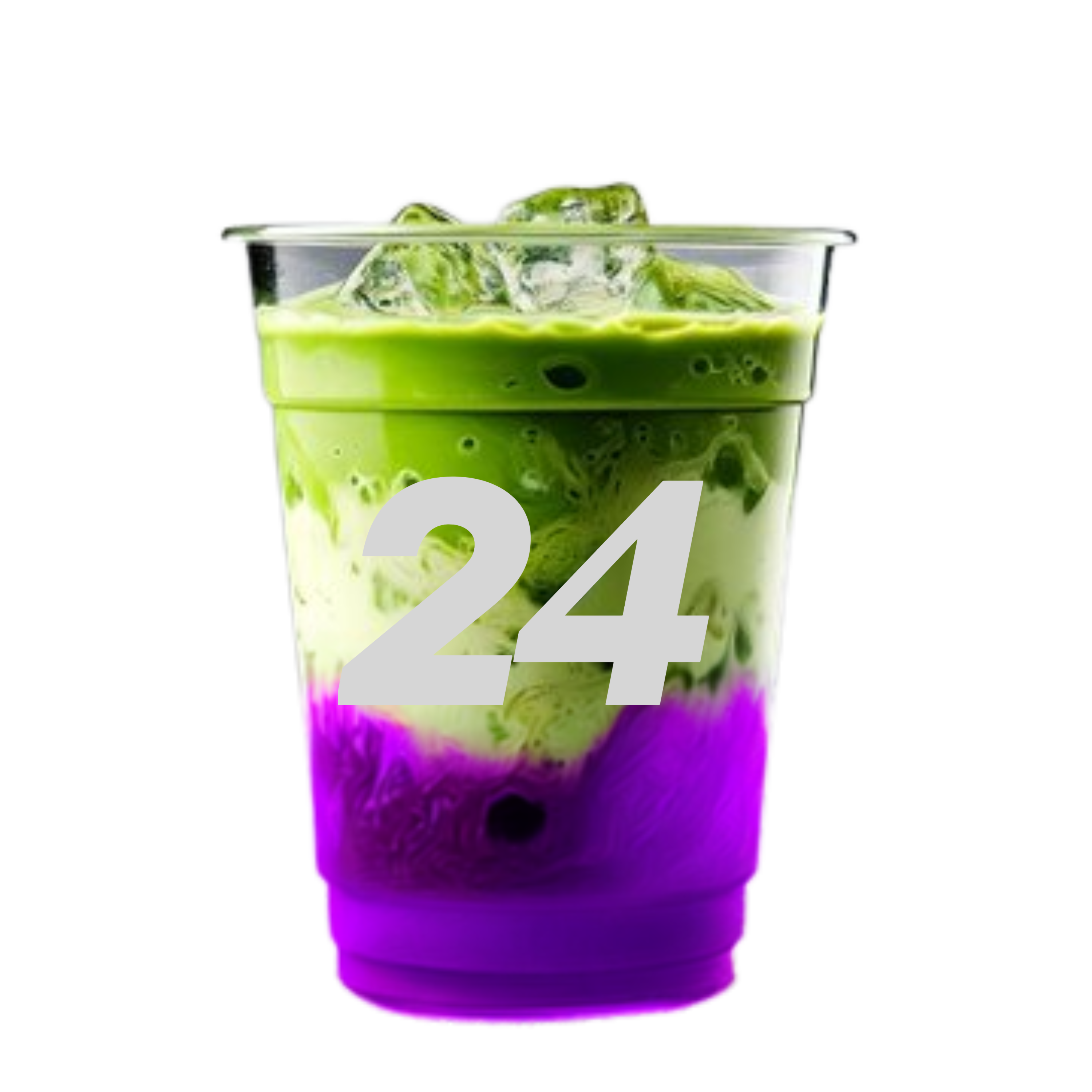 Matcha Latte Glacé Acai / 16oz