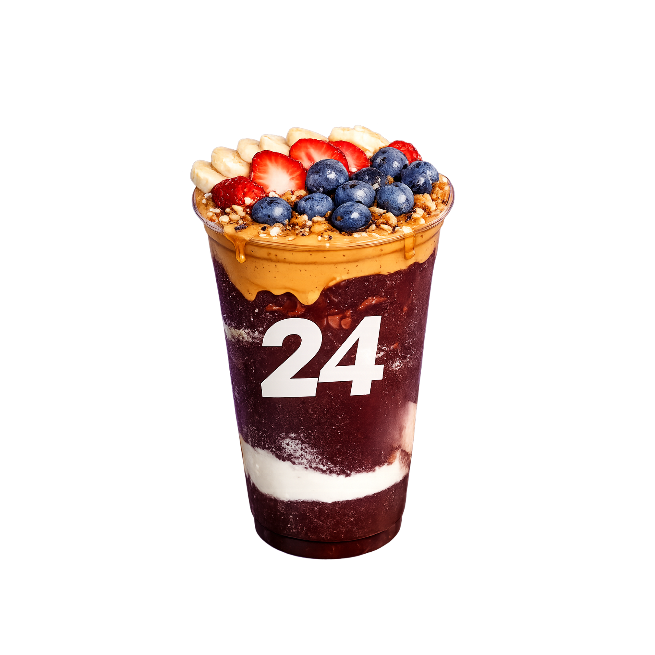 5-toppings Açaí Bowl