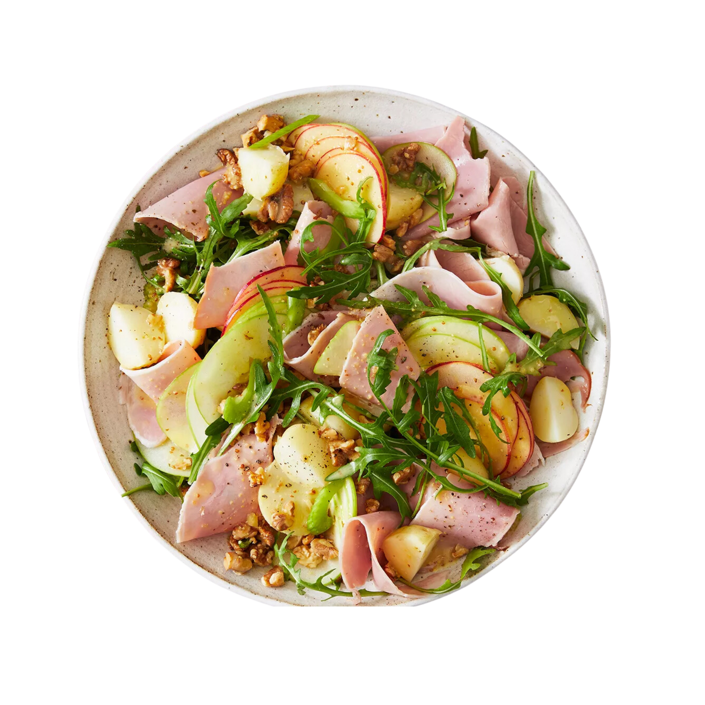 Salade de jambon et fromage