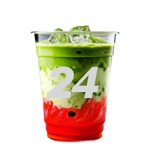 MATCHA LATTE FRAISE / 16OZ