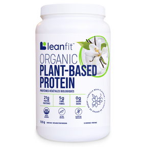 LEANFIT Protéine végétale biologique – vanille / 715g