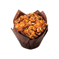 Muffin aux myrtilles, amandes et graines de lin