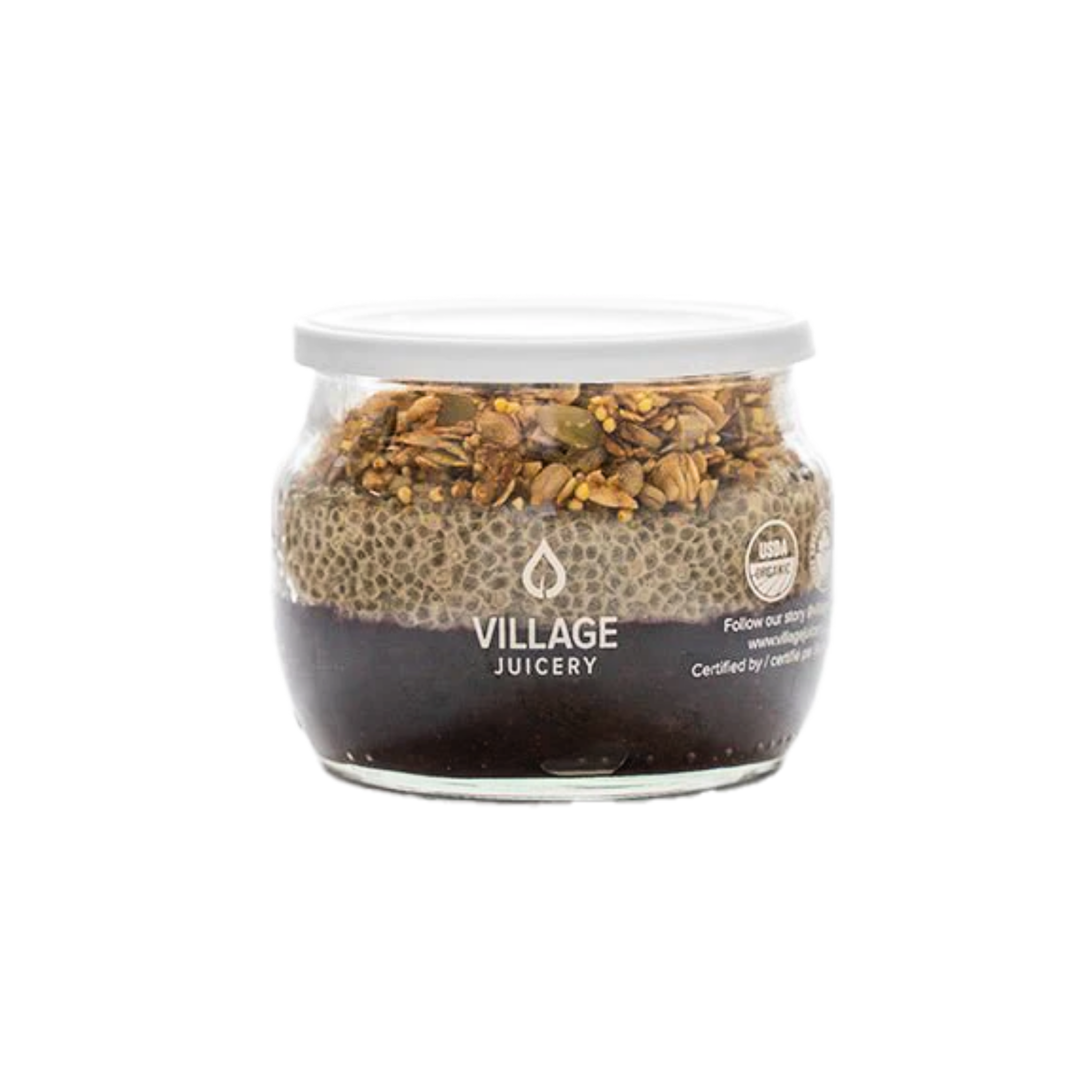 Village Juicery Blueberry Chia Jar