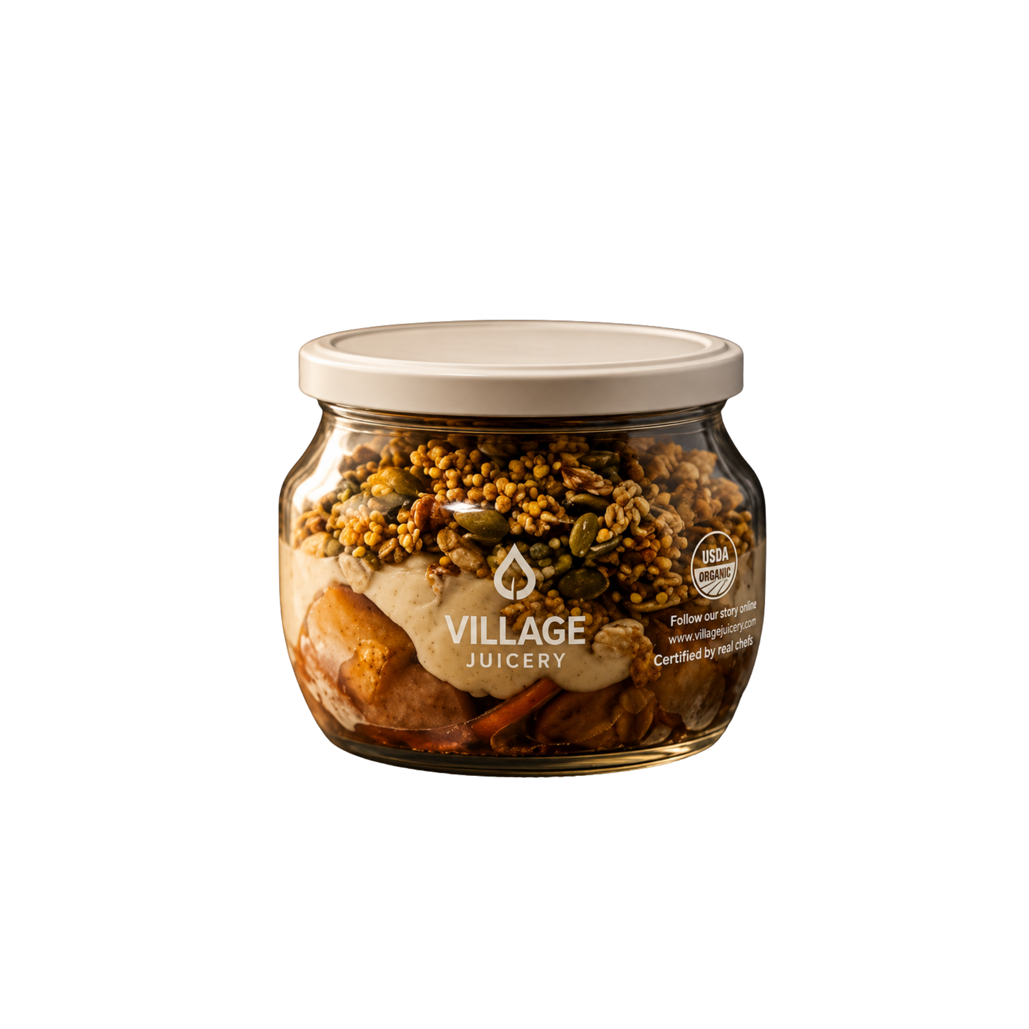 Apple Crumble Jar (Village Juicery)