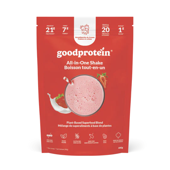 GOOD PROTEIN Fraises et crème / 440g