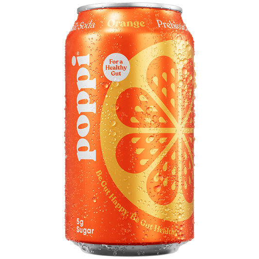 Poppi Orange Prebiotic Soda / 355ml