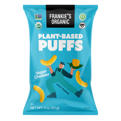 Frankie's Organic Plant-Based Cheddar Puffs / 113g