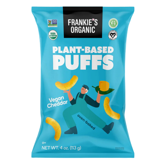 Frankie's Organic Plant-Based Cheddar Puffs / 113g