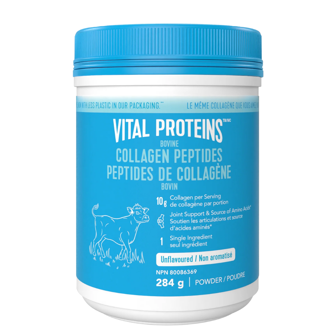 Vital Proteins Peptides de Collagène Bovin Non Aromatisé / 284g