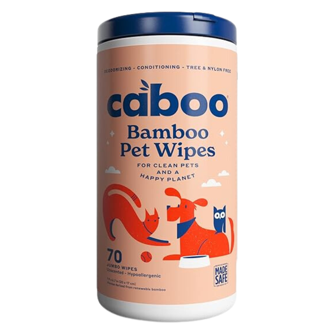 Caboo Pet Wipes / 70ct