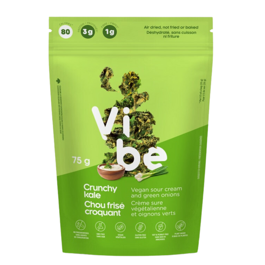 Vibe Chou Frise Croquant Creme Sure et Oignons / 75g