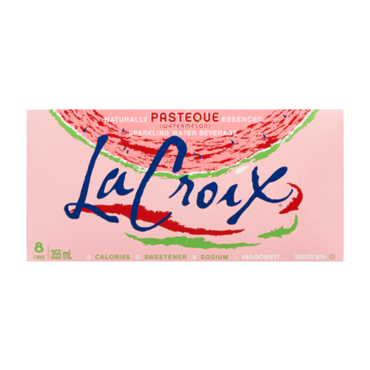 La Croix Watermelon Sparkling Water / 8-pack