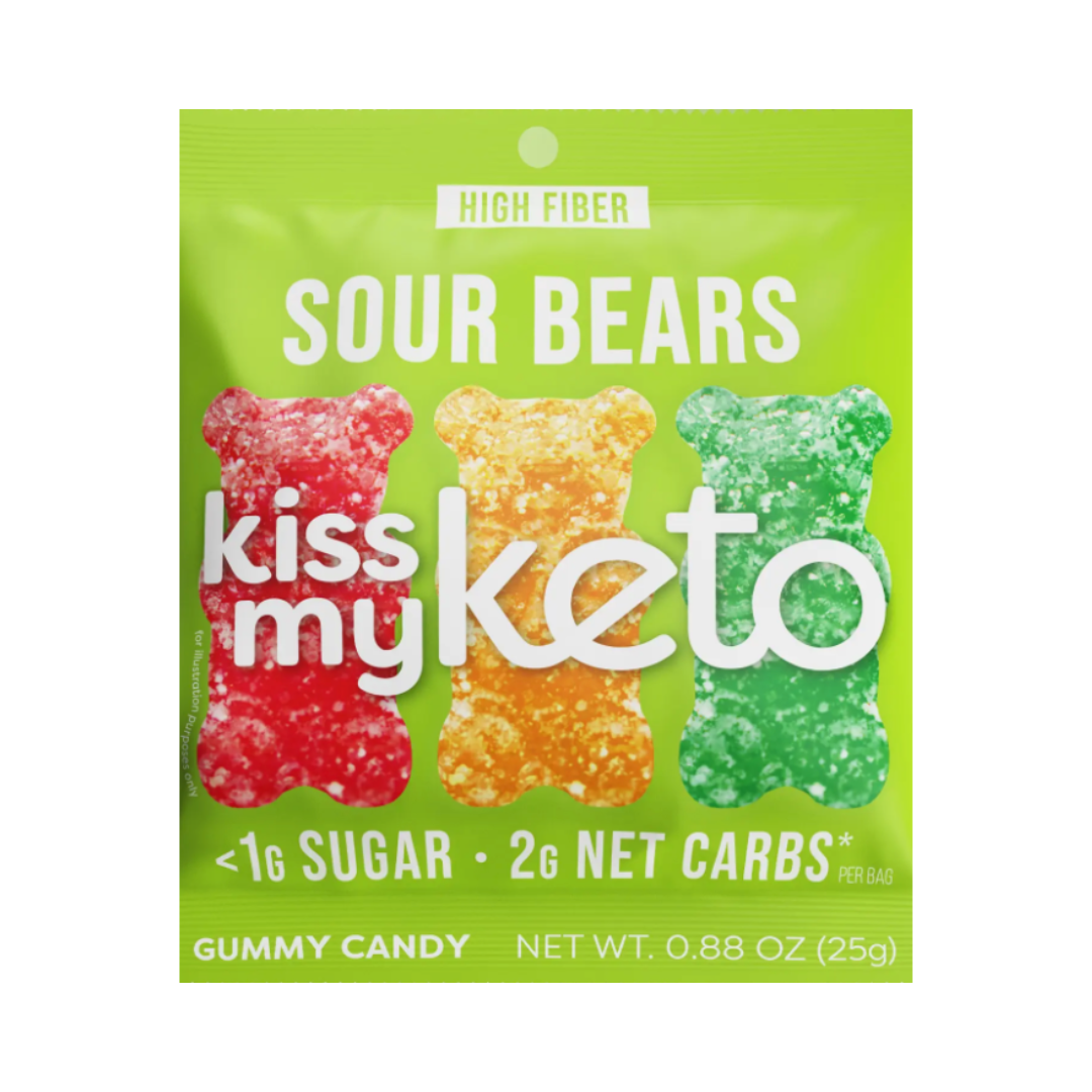 Kiss My Keto Sour Bears / 25g