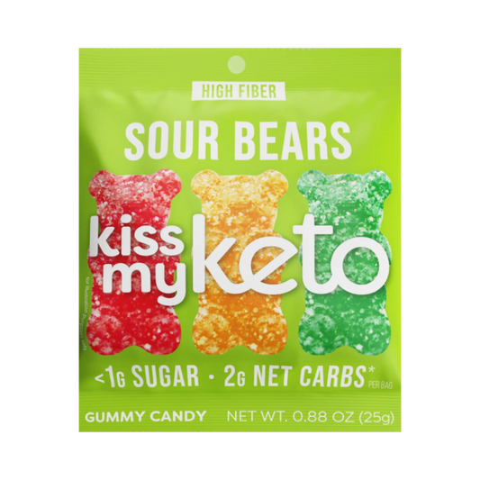 Kiss My Keto Oursons Sûrs / 25g