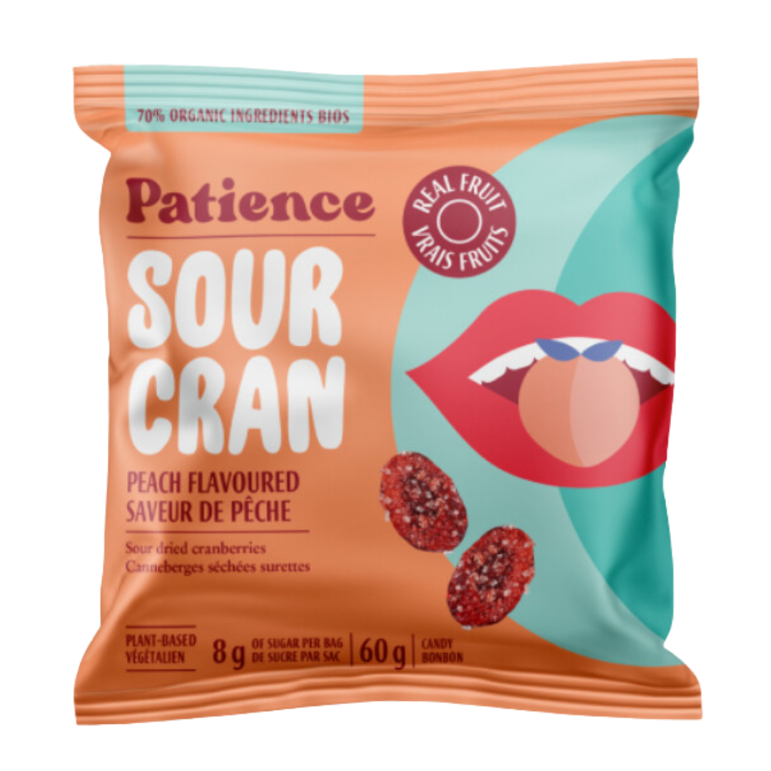 Bonbon Sourcran à Saveur de Pêche Surette / 60g