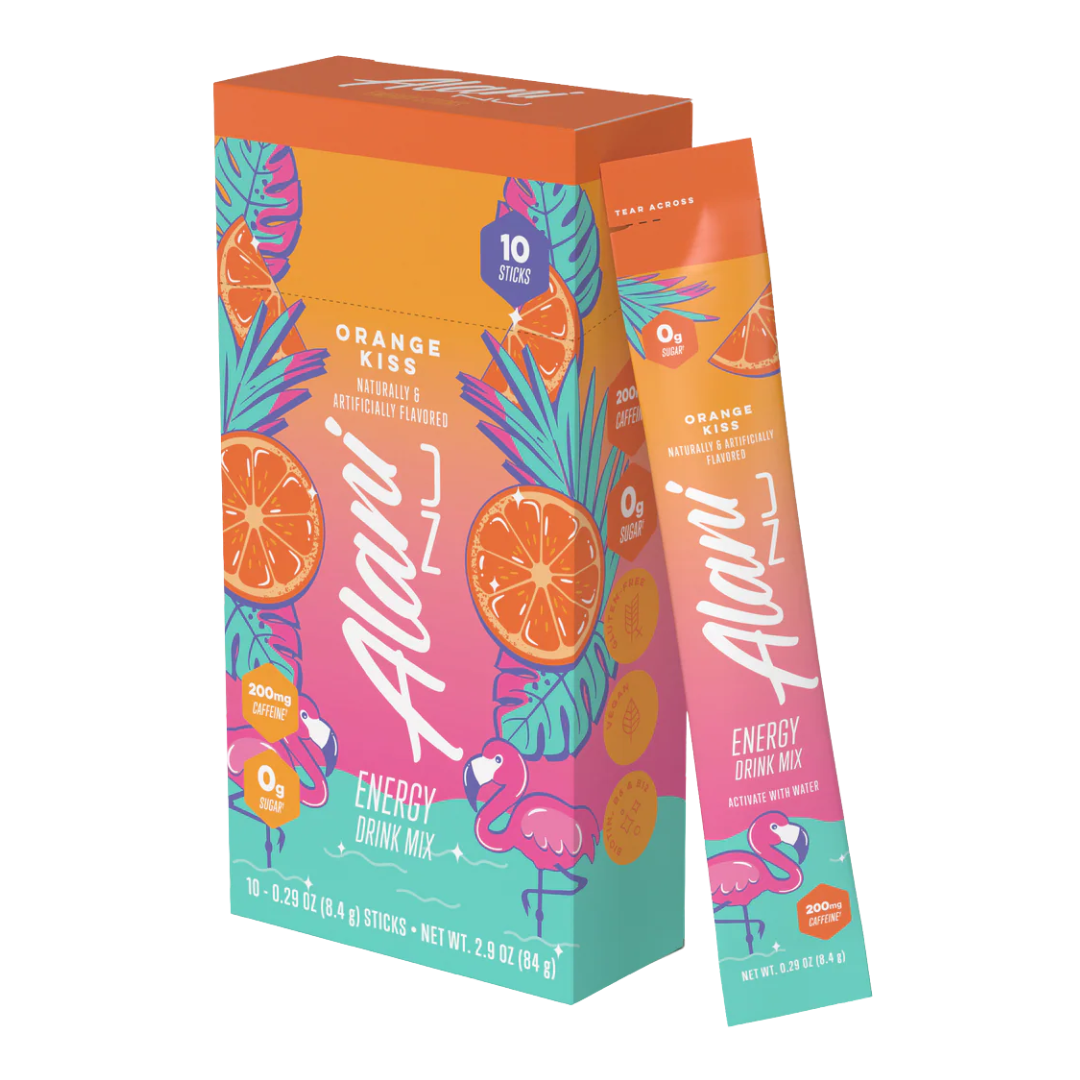 Alani Bâtonnets de Poudre Énergie Baiser Orange / 5pk