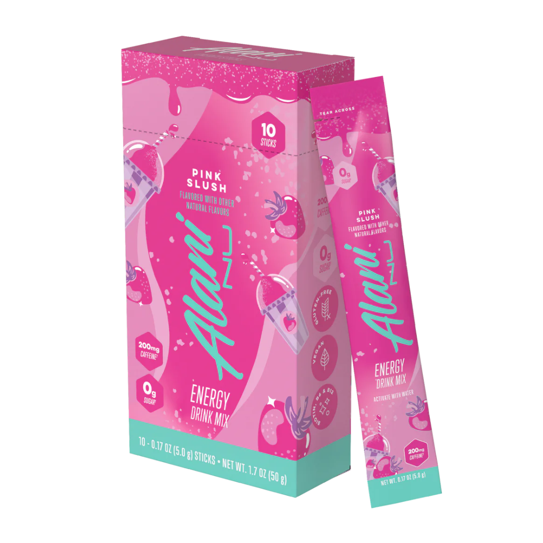 Alani Bâtonnets de Poudre Énergie Barbotine Rose / 5pk