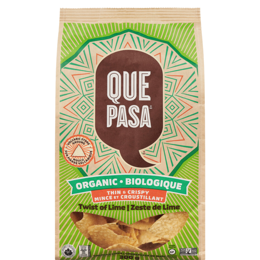 Que Pasa Thin Crispy Lime Tortillas / 300g