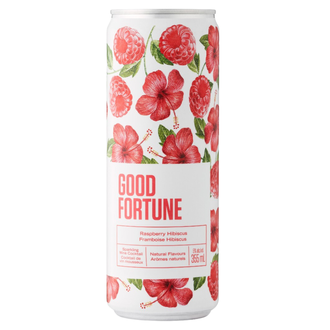 Good Fortune Raspberry Hibiscus Sparkling Wine/355ml