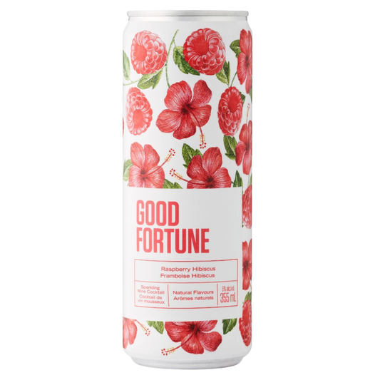 Good Fortune Raspberry Hibiscus Sparkling Wine/355ml