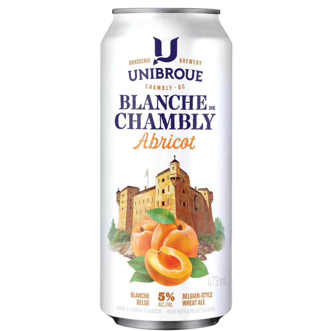 Unibroue Blanche de Chambly Abricot/ 4x 473ml