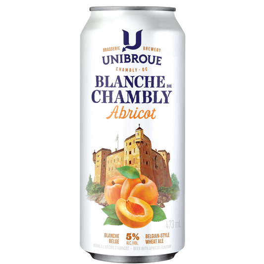 Unibroue Blanche de Chambly Abricot/ 4x 473ml