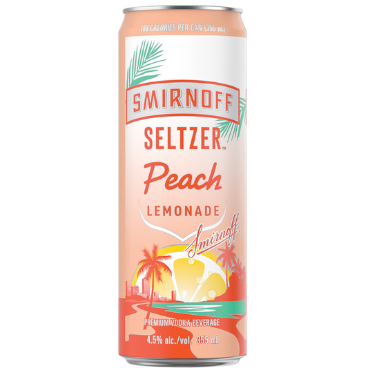 Smirnoff Peach Seltzer/355ml