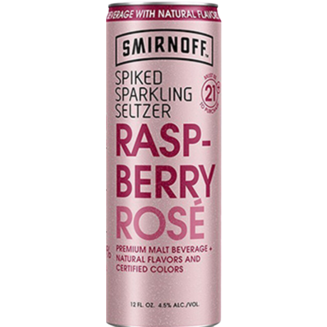 Smirnoff Seltzer Raspberry/6x355ml
