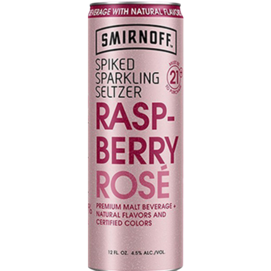 Smirnoff Seltzer Raspberry / 6x355ml