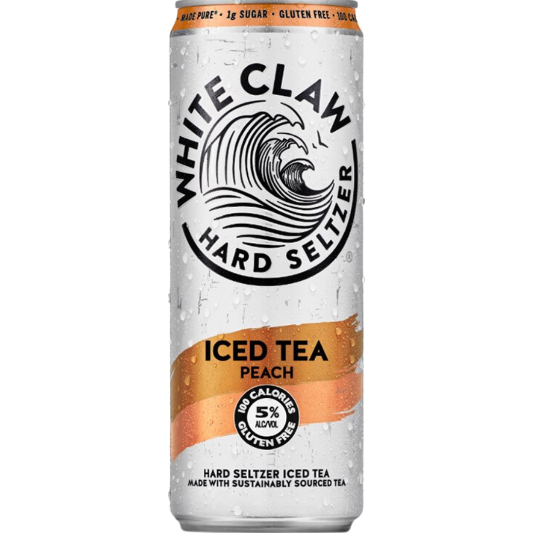 White Claw Iced Tea Peach/355ml