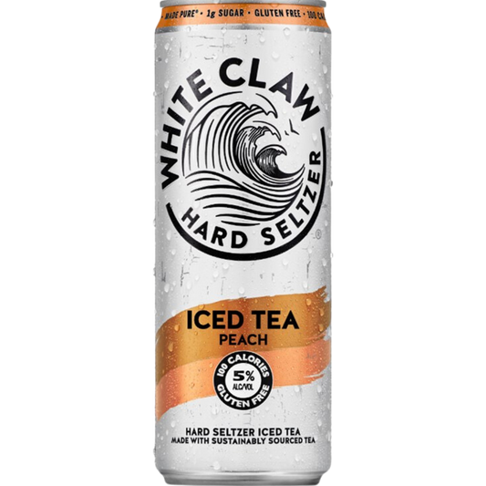 White Claw Thé glacé pêche/6x355ml