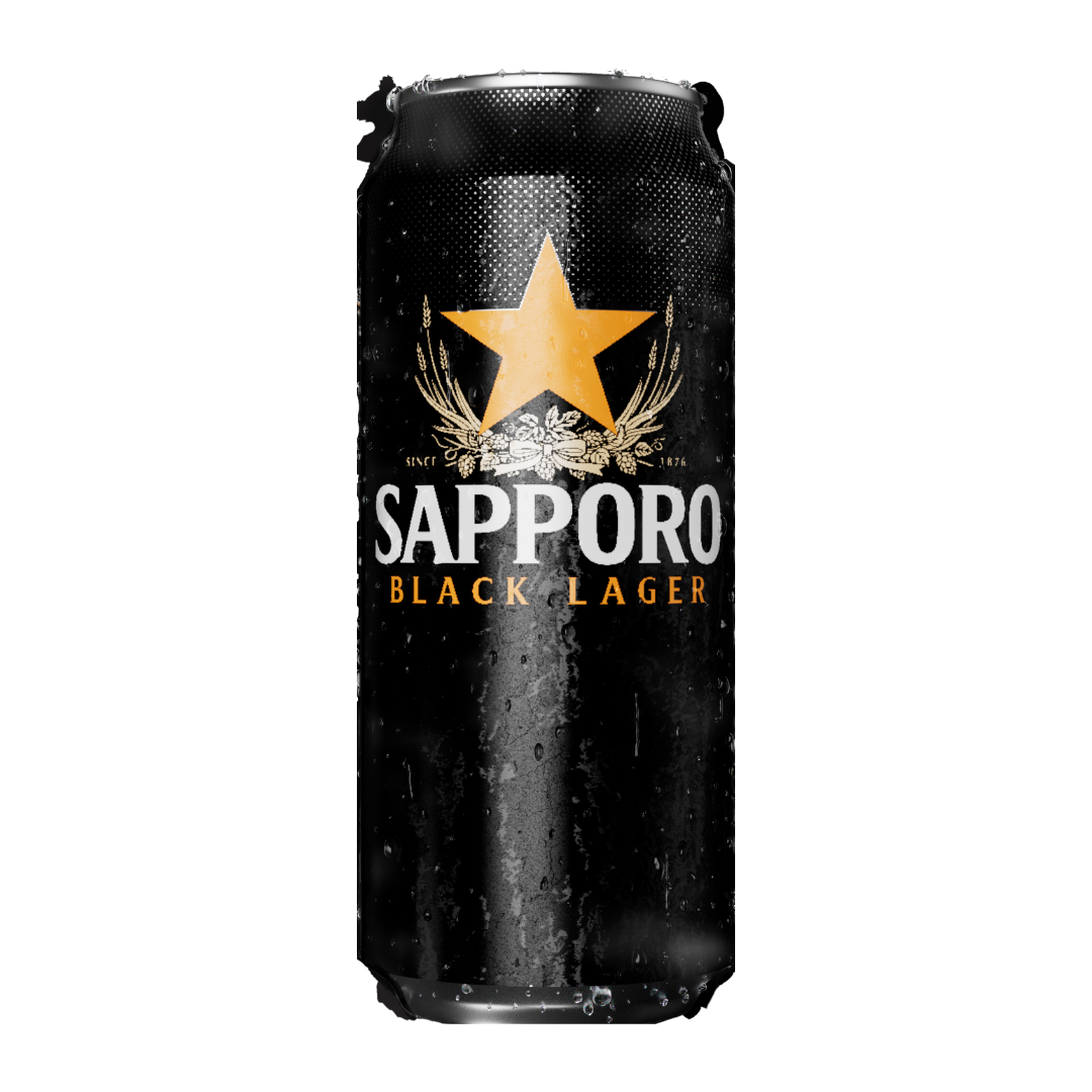 Sapporo Bière Lager Noire/4x500ml