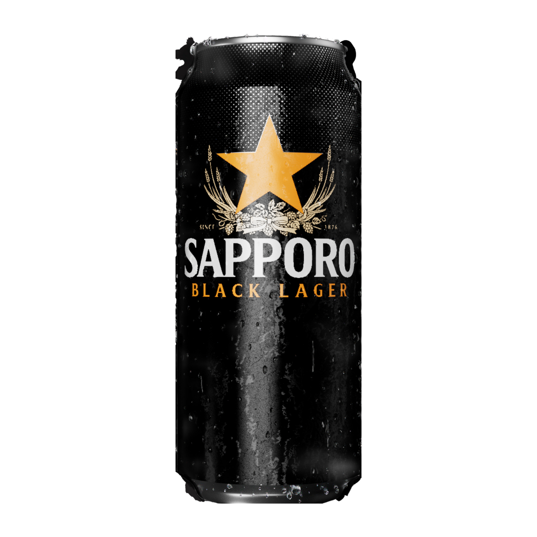 Sapporo Black Lager/500ml
