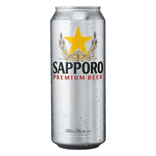 Sapporo premium beer/4x 500ml