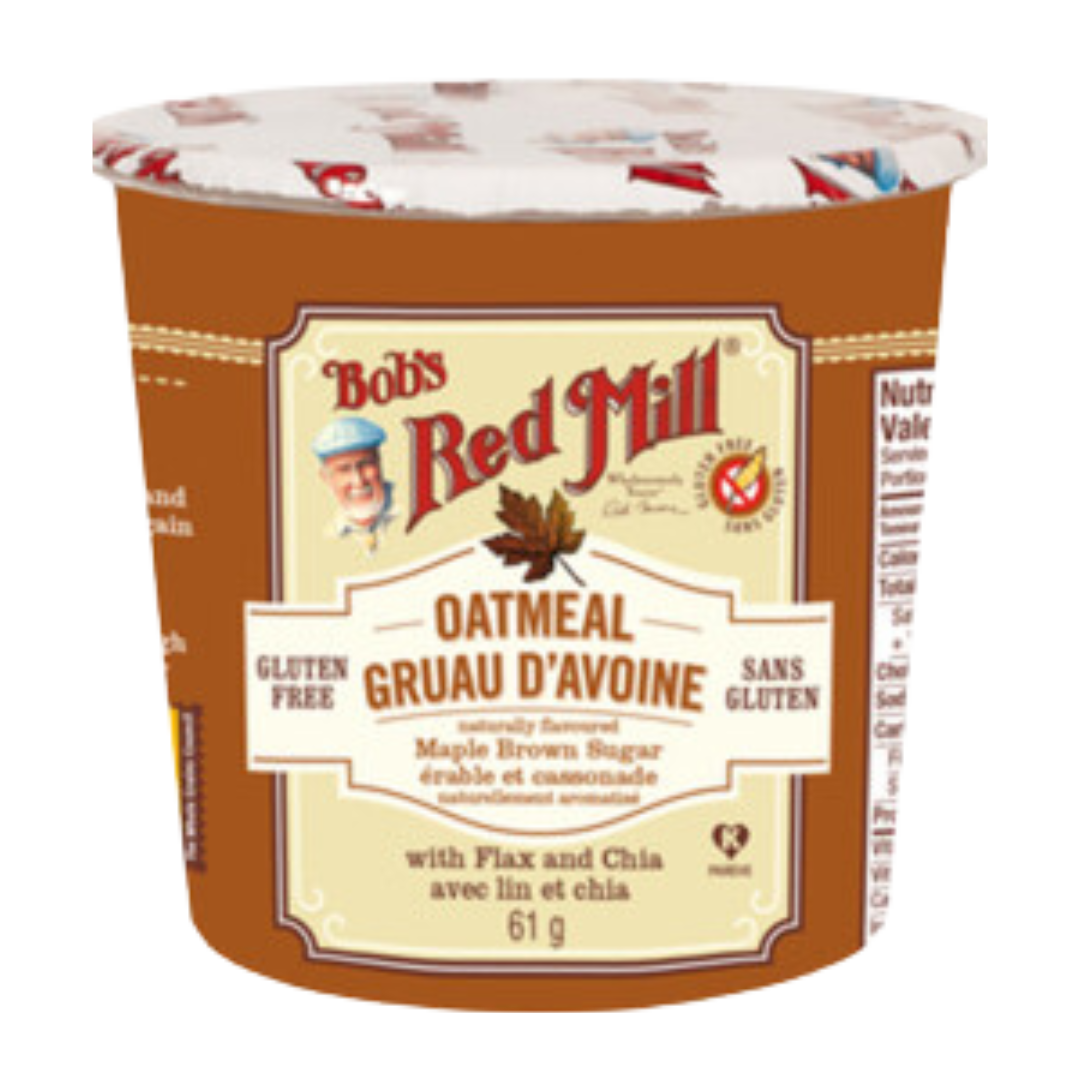 Bob's Redmill Oatmeal Cup Brown Sugar and Maple / 67g