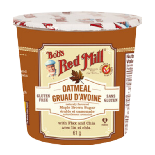 Bob's Redmill Oatmeal Cup Brown Sugar and Maple / 67g