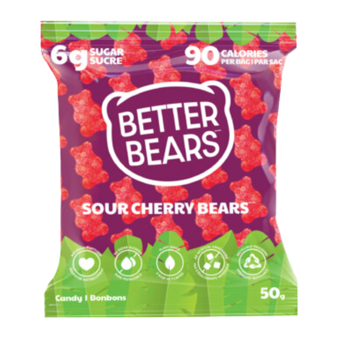 Better Bears Vegan Sour Cherry Bears/50g