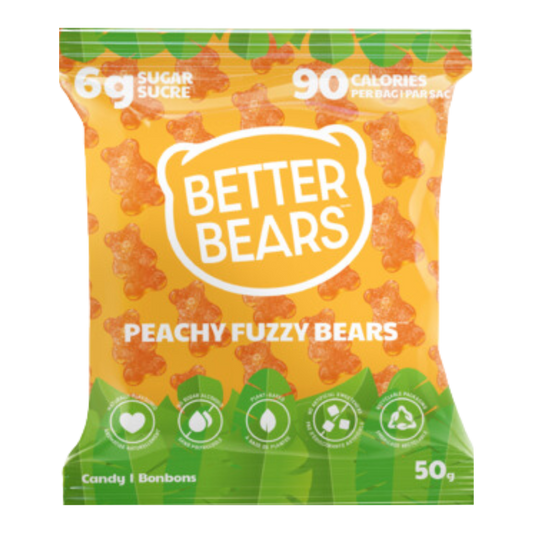 Better Bears Oursons gélifiés à la pêche /50g