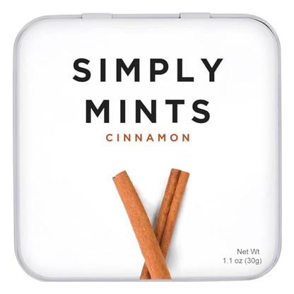 Simply Gum Cinnamon Natural Mints / 30g