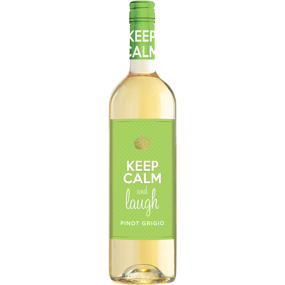Keep Calm & Laugh, Pinot Grigio/ 750ml